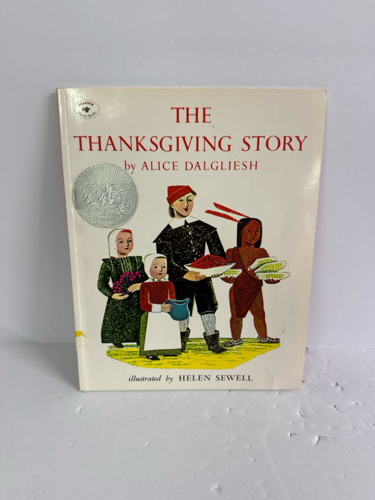 The Thanksgiving Story Aladdin Alice Dalgliesh Elementary American History
