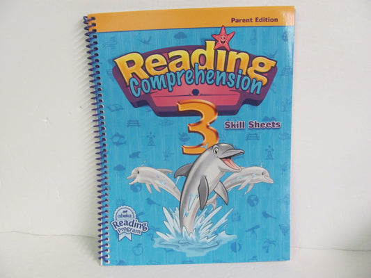 Reading Comprehension Abeka Parent Edition  Pre-Owned Reading Textbooks