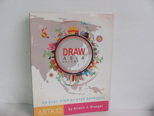 Draw Asia Volume II K12 Pre-Owned Draeger Elementary Geography Books