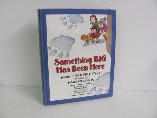 Something Big Has Been Here Greenwillow Pre-Owned Prelutsky Poetry Books