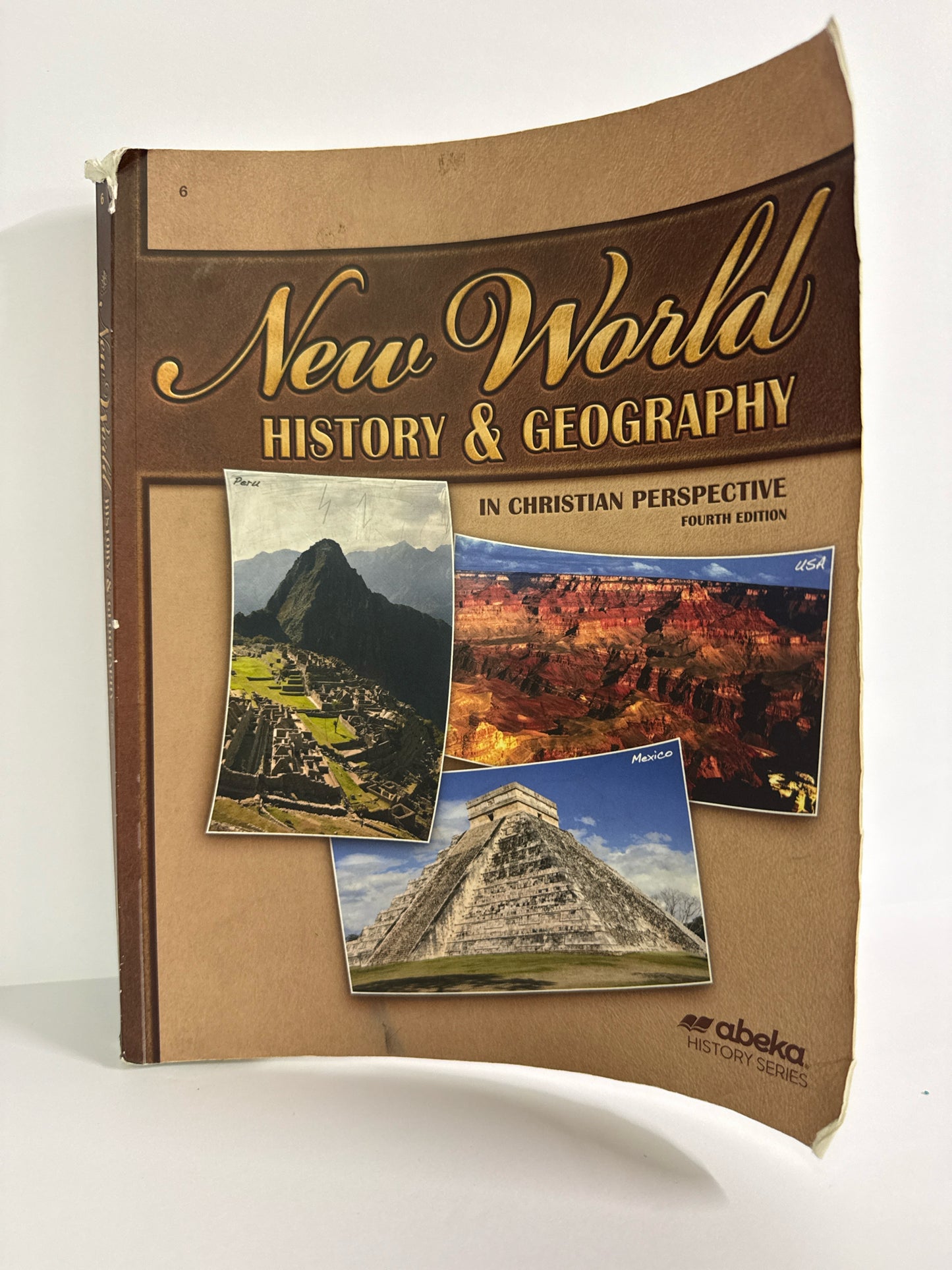 New World History And Geography Abeka Student Book Pre-Owned History Textbooks