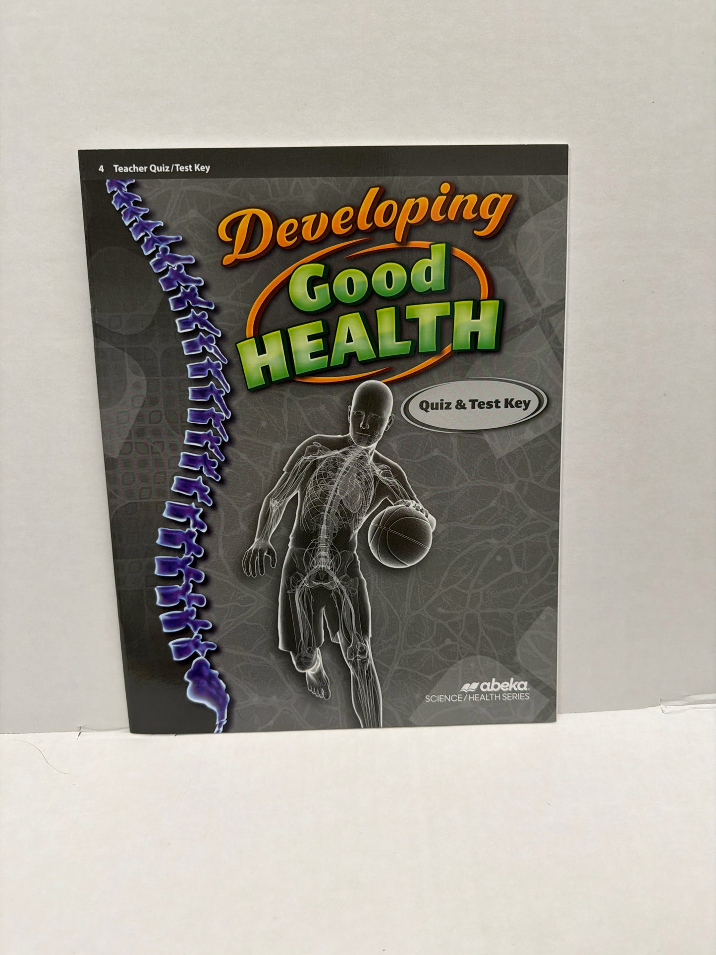 Developing Good Health Abeka Quiz/Test Key Pre-Owned 4th Grade Health Books