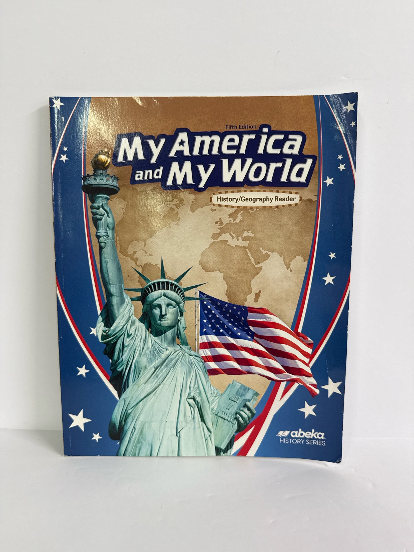 My America and My World Abeka Reader Pre-Owned 1st Grade History Textbooks