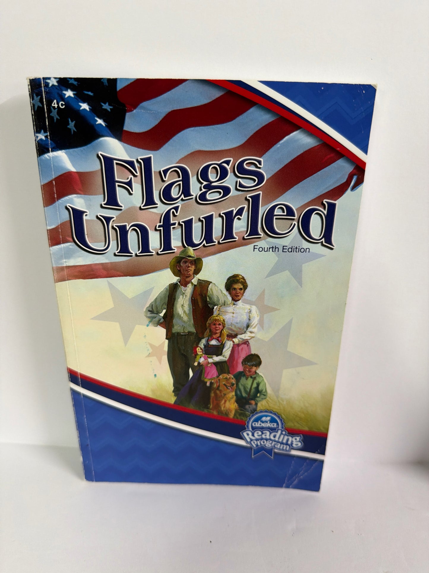Flags Unfurled Abeka Reader Pre-Owned 4th Grade Reading Textbooks