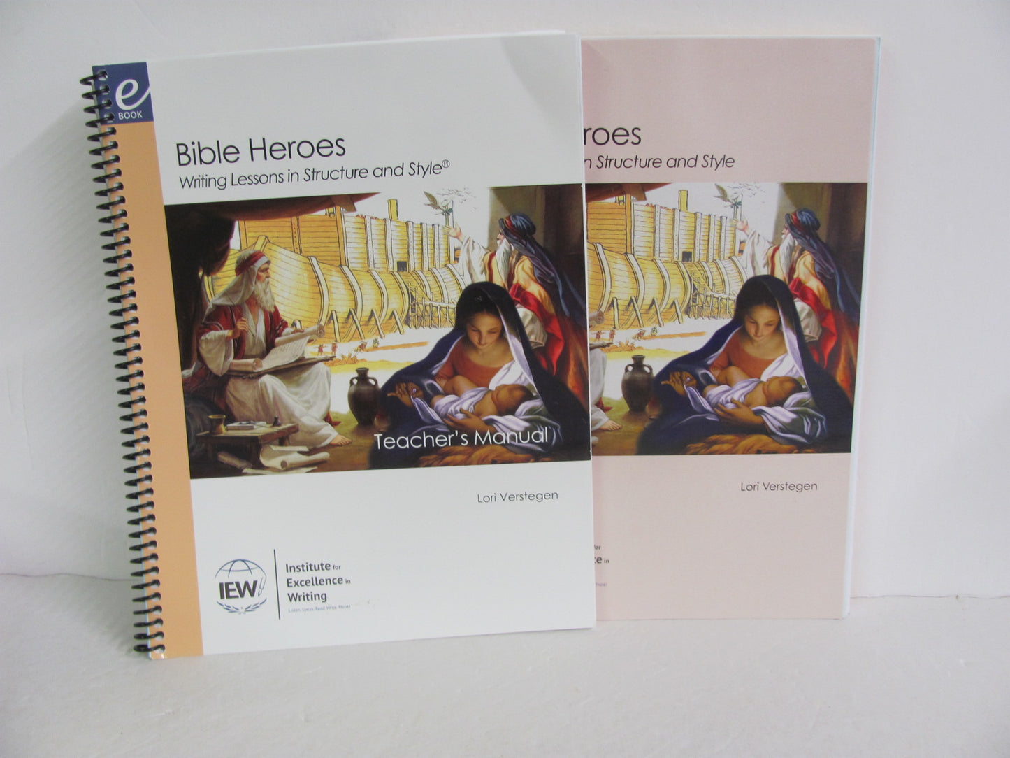 Bible Heroes IEW Set Pre-Owned Verstegen 2nd Grade Creative Writing Books