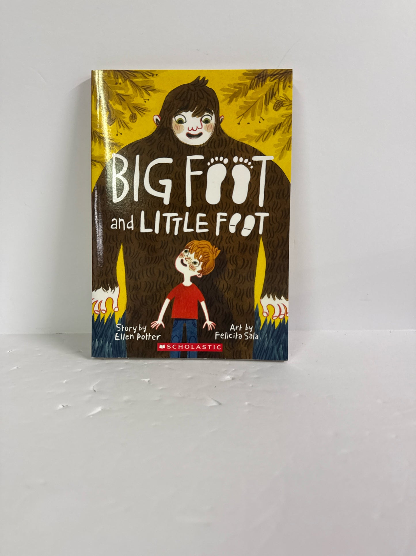 Big Foot and Little Foot Ellen Potter Scholastic Juvenile Books