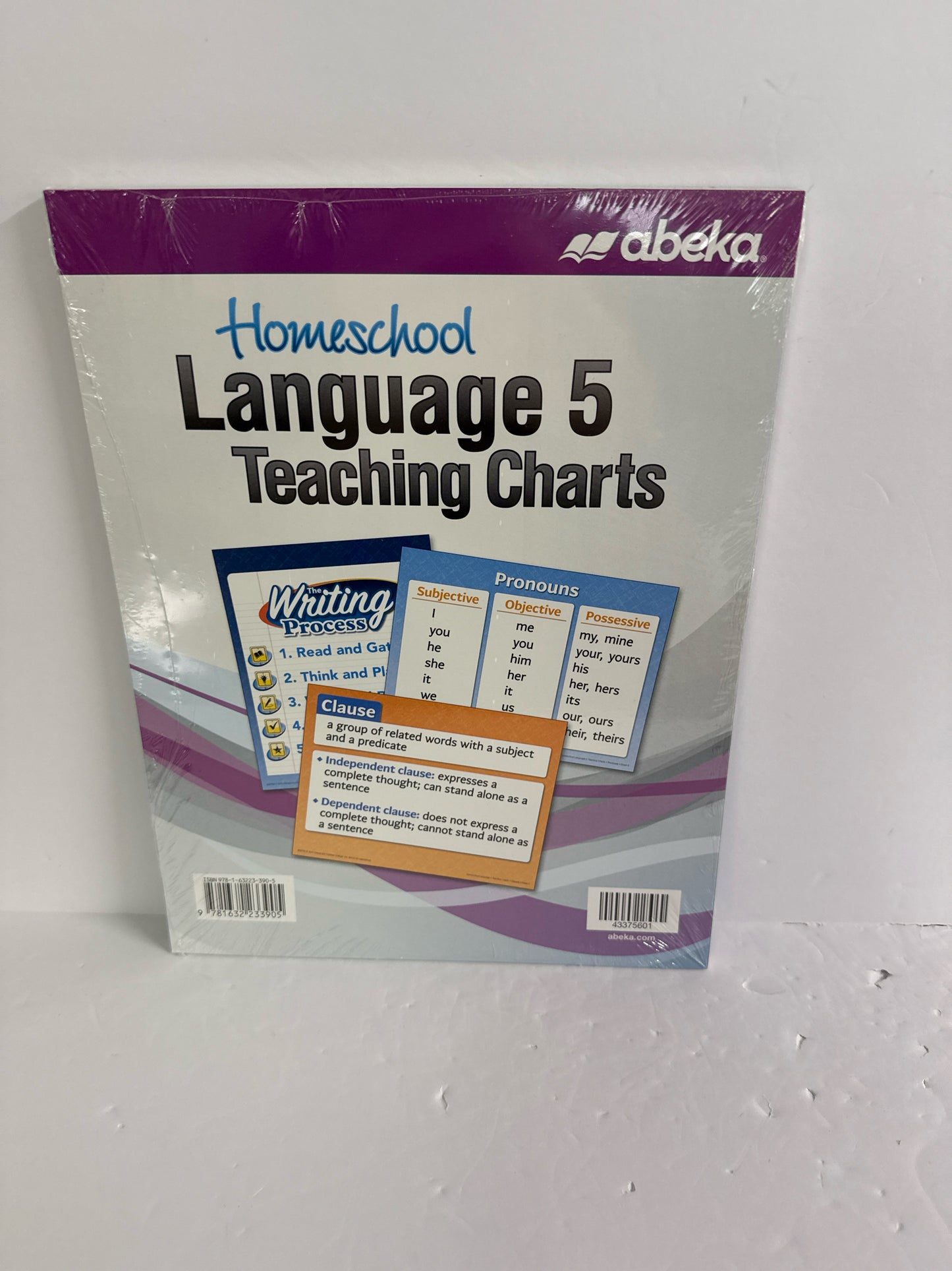 Language 5 Abeka Teaching Charts Pre Owned 5th Grade Language Textbooks
