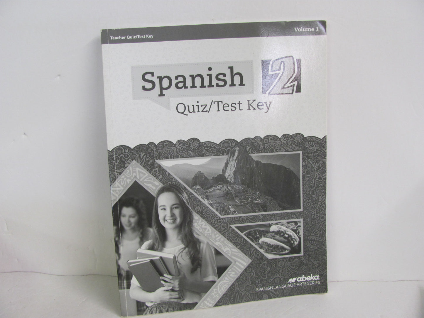 Spanish 2 Volume 1 Abeka Quiz/Test Key Pre-Owned High School Spanish Books