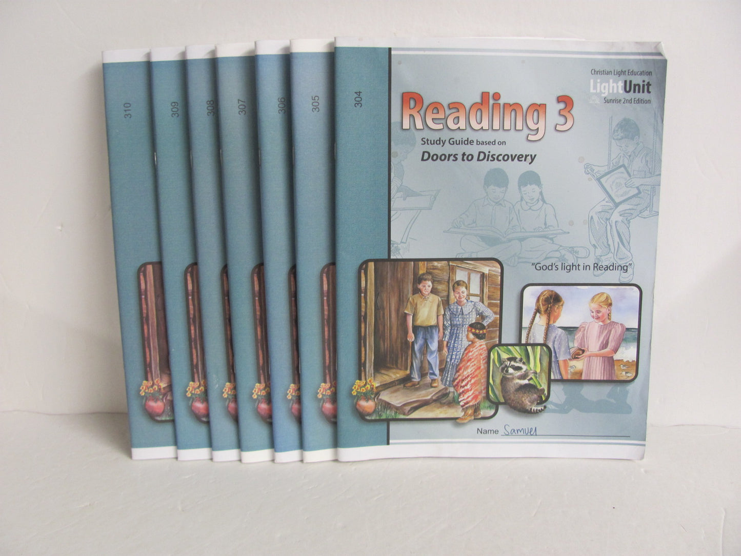 Reading 3 Christian Light Student Book Pre-Owned 3rd Grade Reading Textbooks