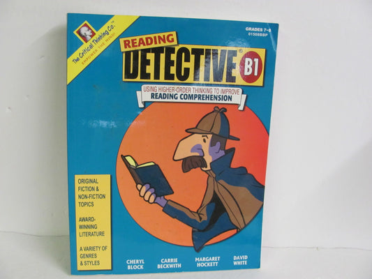 Reading Detective B1 Critical Thinking Company Pre-Owned 7th Grade Logic Books