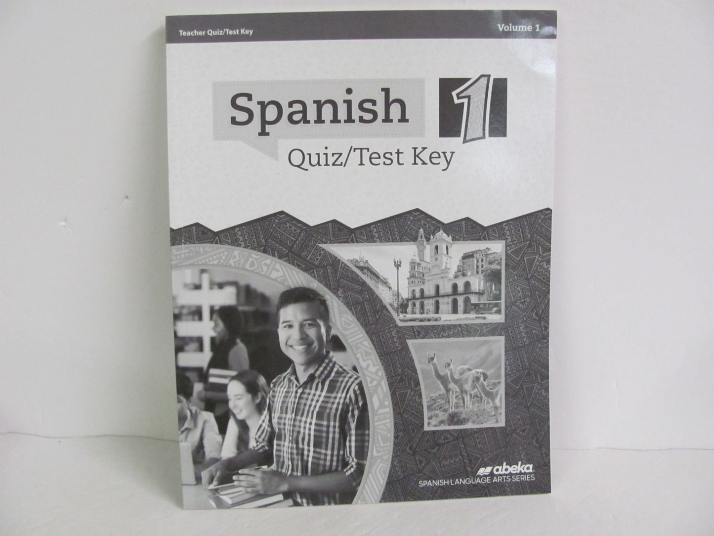 Spanish 1 Volume 1 Abeka Quiz/Test Key Pre-Owned High School Spanish Books
