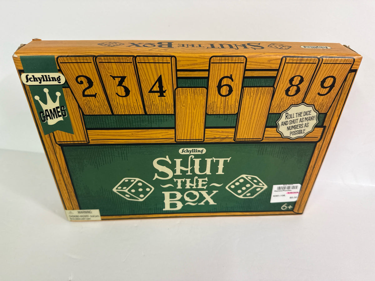 Shut the Box Schylling Game Pre-Owned Games/Puzzles