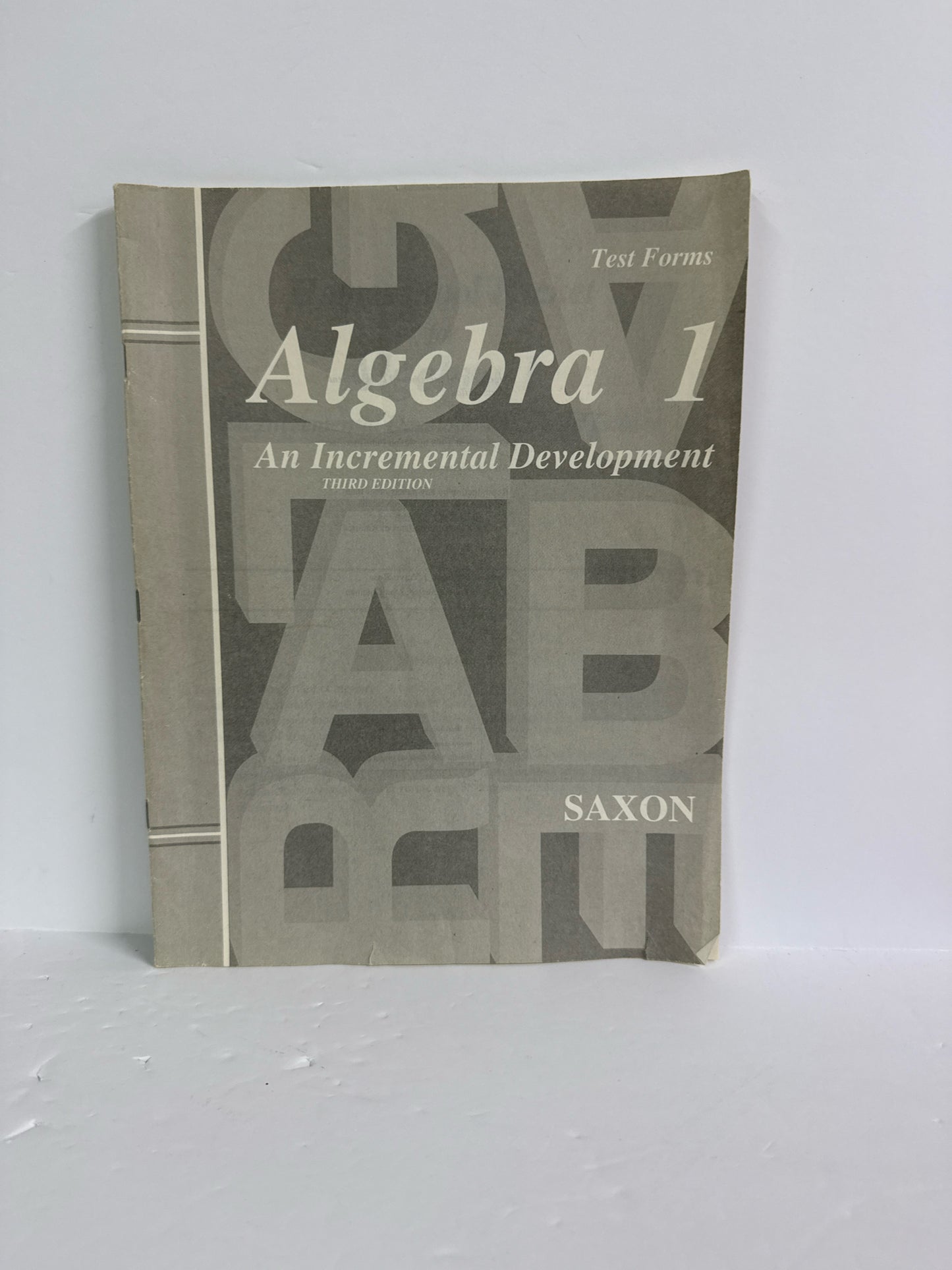 Algebra 1 Saxon Tests Pre-Owned High School Mathematics Textbooks