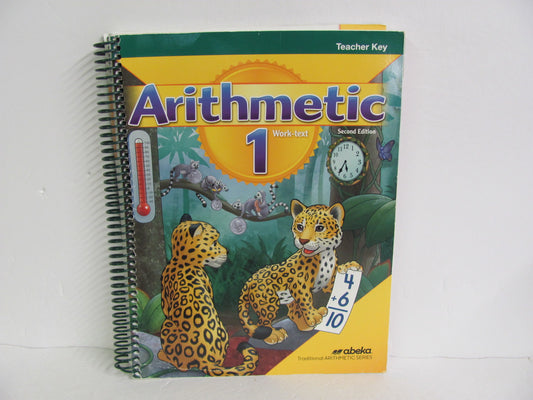 Arithmetic 1 Abeka Teacher Key  Pre-Owned 1st Grade Mathematics Textbooks