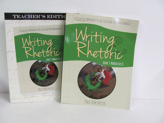 Writing Rhetoric Classical Academic Set  Pre-Owned Creative Writing Books