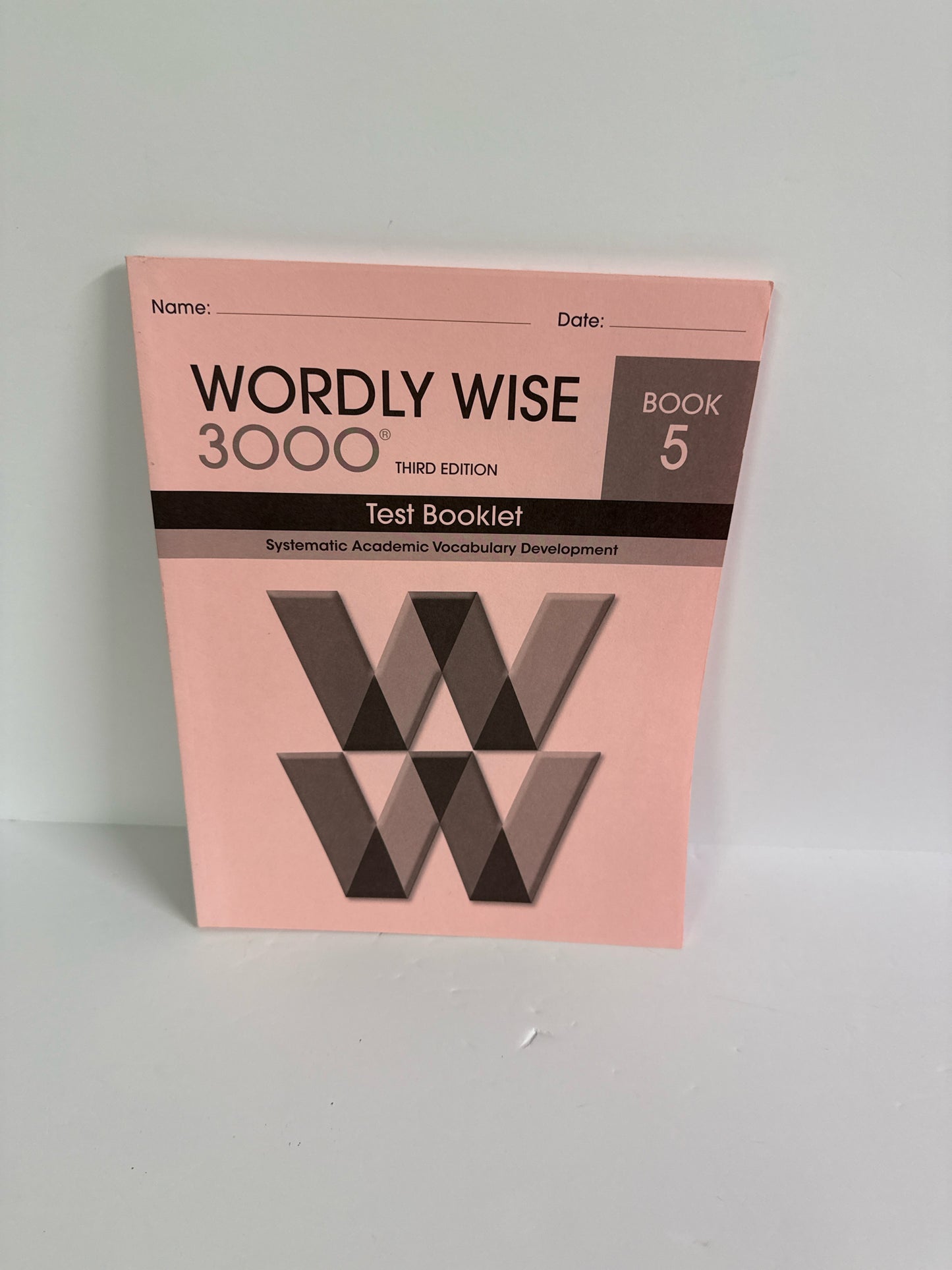 Wordly Wise 3000 Book 5 EPS Test Booklet Pre-Owned Spelling/Vocabulary Books