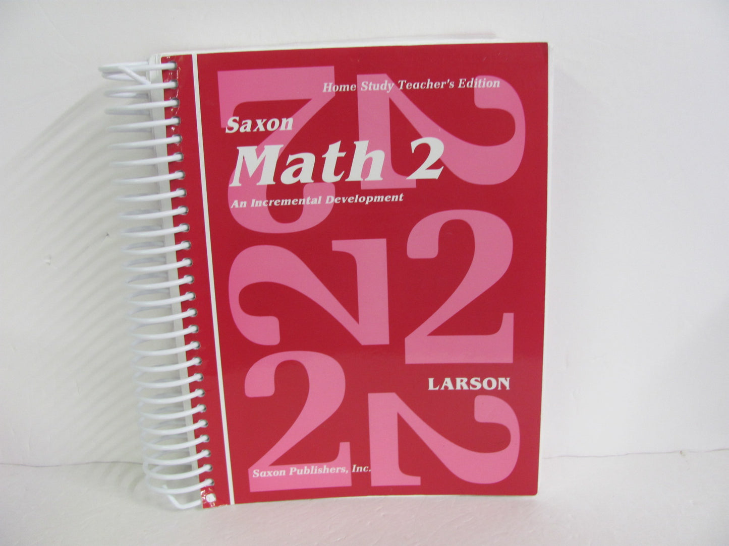 Math 2 Saxon Teacher Edition Pre-Owned Larson 2nd Grade Mathematics Textbooks