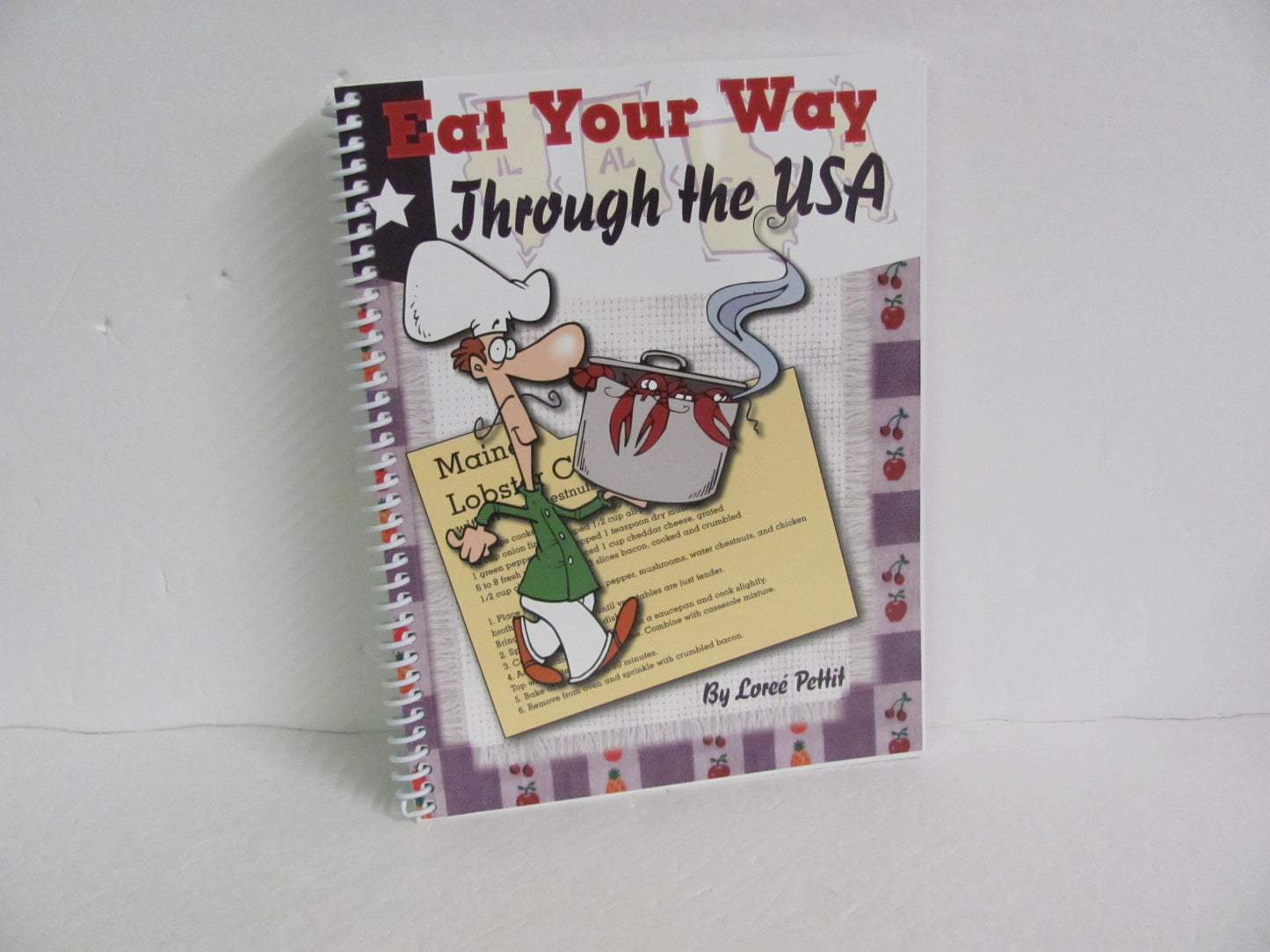 Eat Your Way Through the USA GeoMatters Pre-Owned Pettit American History Books