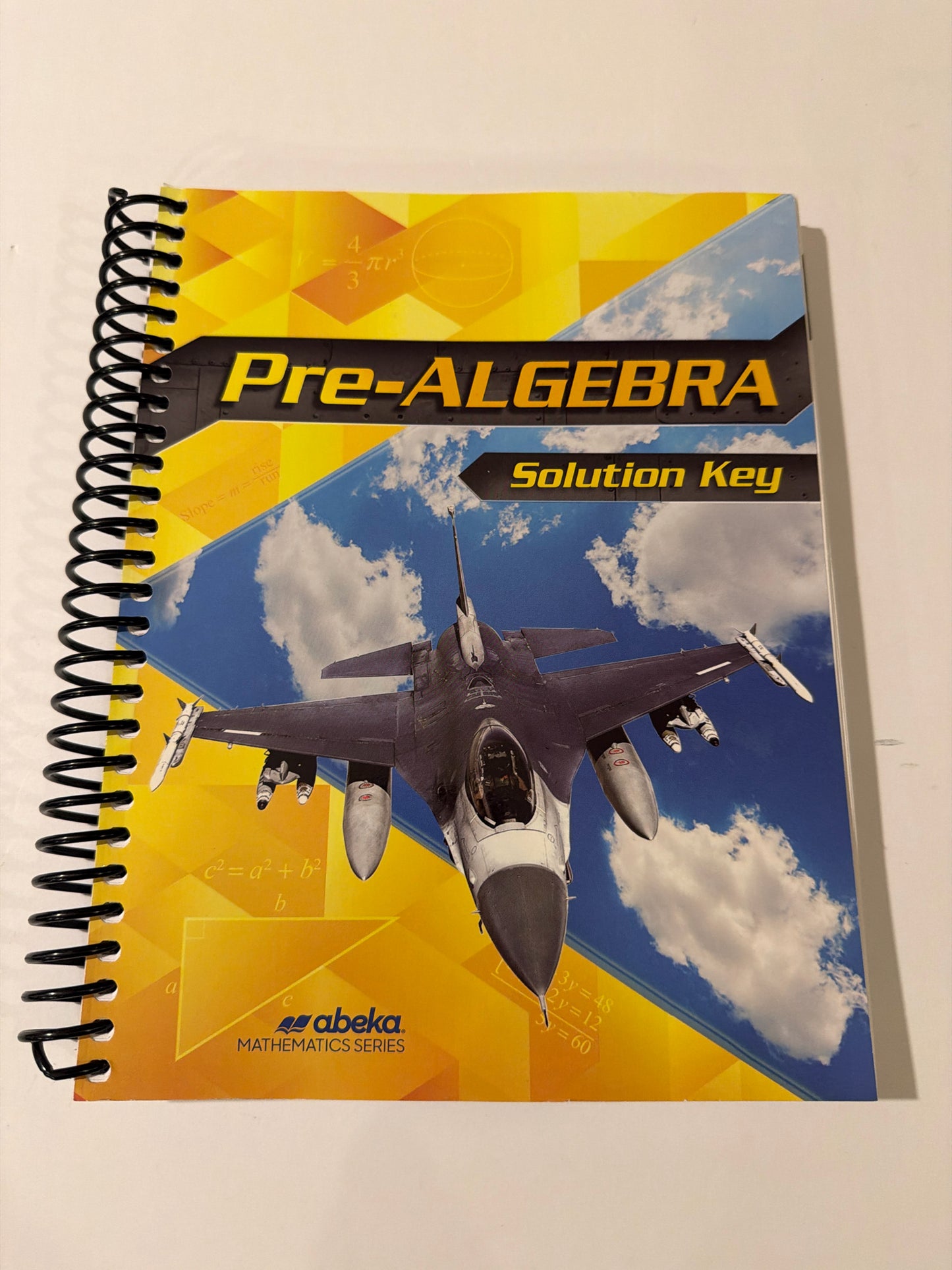 Pre Algebra Abeka Solution Key Pre-Owned 8th Grade Mathematics Textbooks