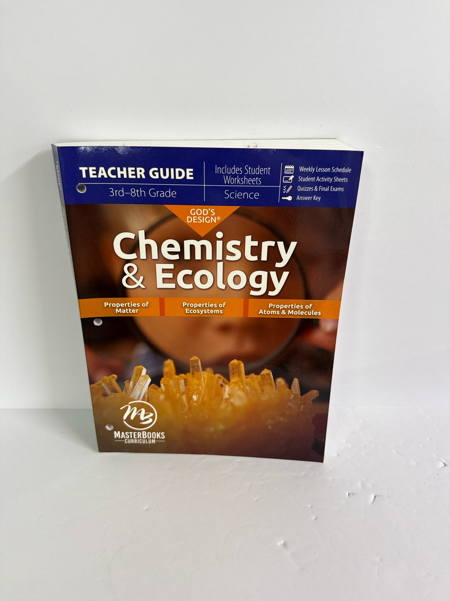 Chemistry & Ecology MasterBooks Student Text Pre-Owned Science Textbooks