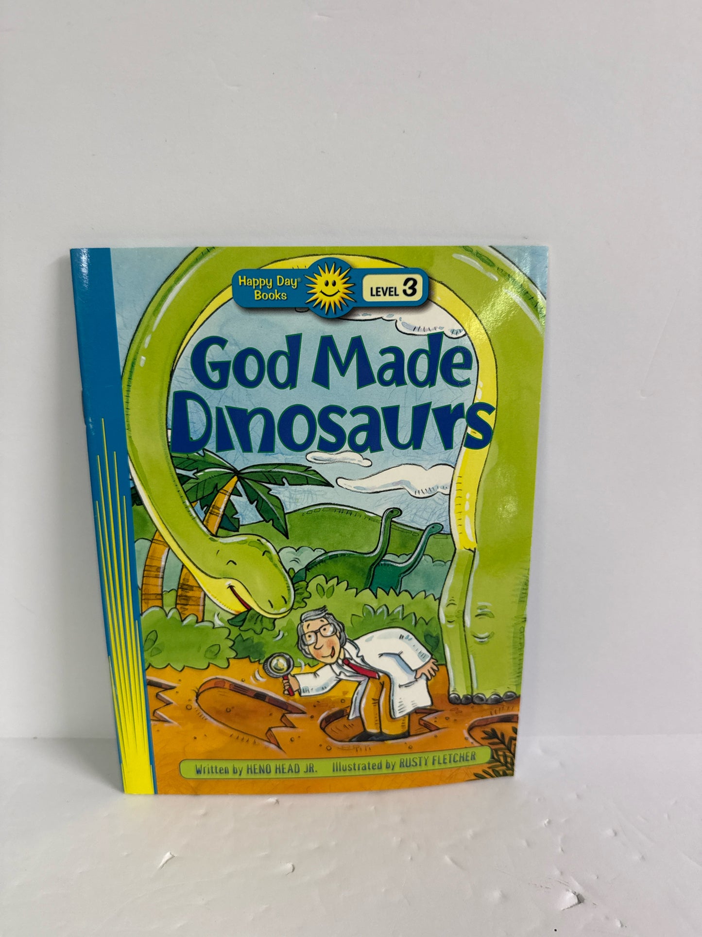 God Made Dinosaurs Happy Day Book Pre-Owned Heno Head Jr. Phonic Readers