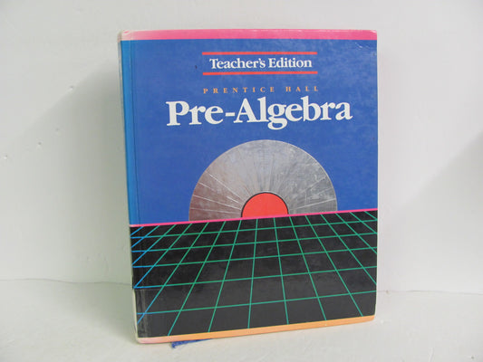 Pre Algebra Prentice Hall Teacher Edition  Pre-Owned Mathematics Textbooks