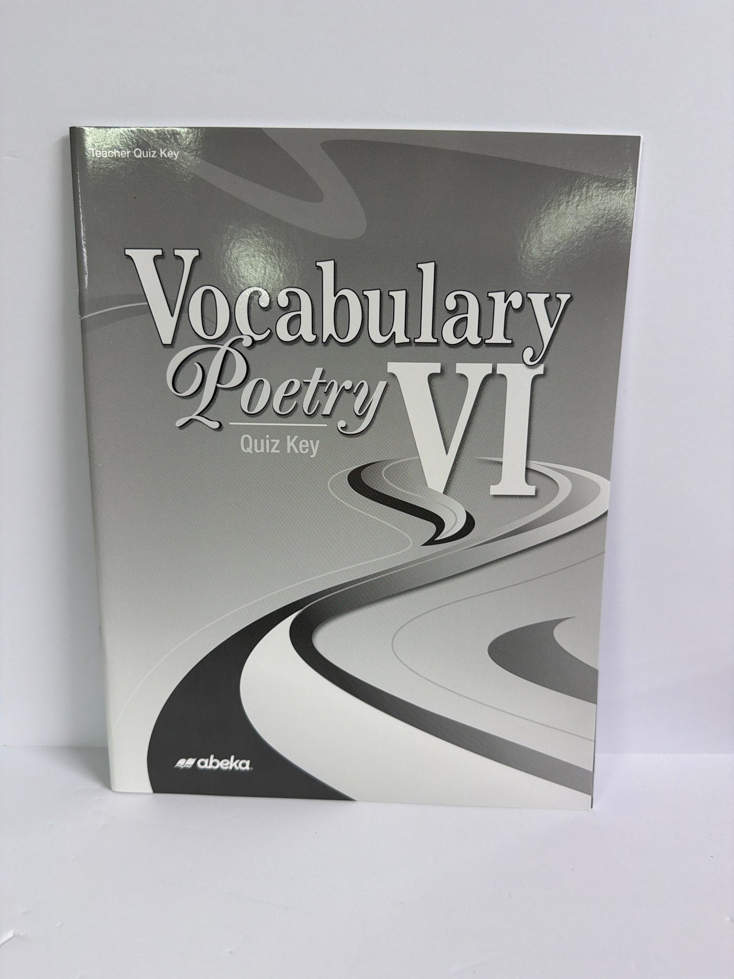Vocabulary Poetry VI Abeka Quiz Key Pre-Owned 12th Grade Language Textbooks