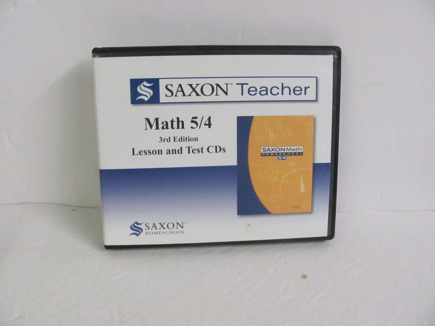 Math 54 Saxon Teacher CDs Pre-Owned 4th Grade Mathematics Textbooks