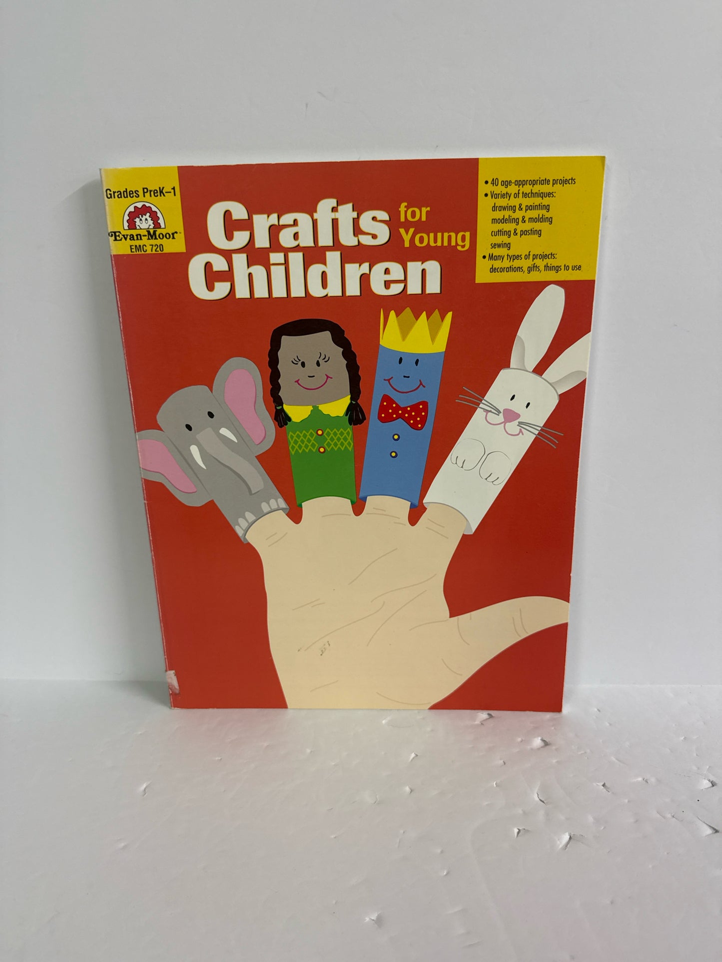 Crafts for Young Children Evan-Moor Pre-Owned Miscellaneous