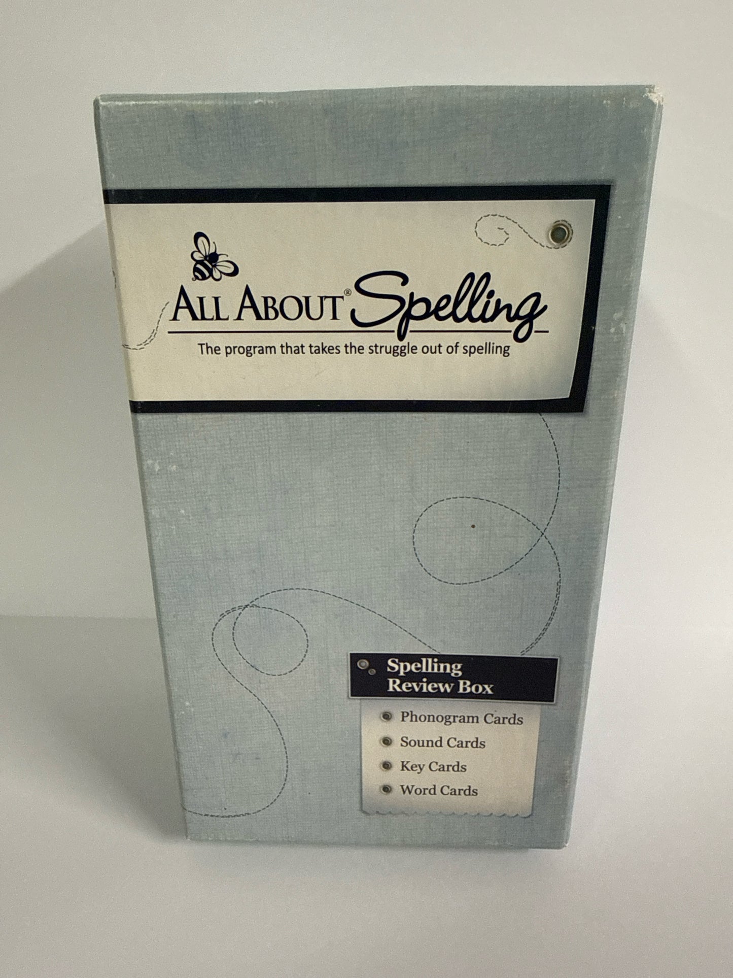 Spelling Review Box All About Learning Cards Pre-Owned Language Textbooks