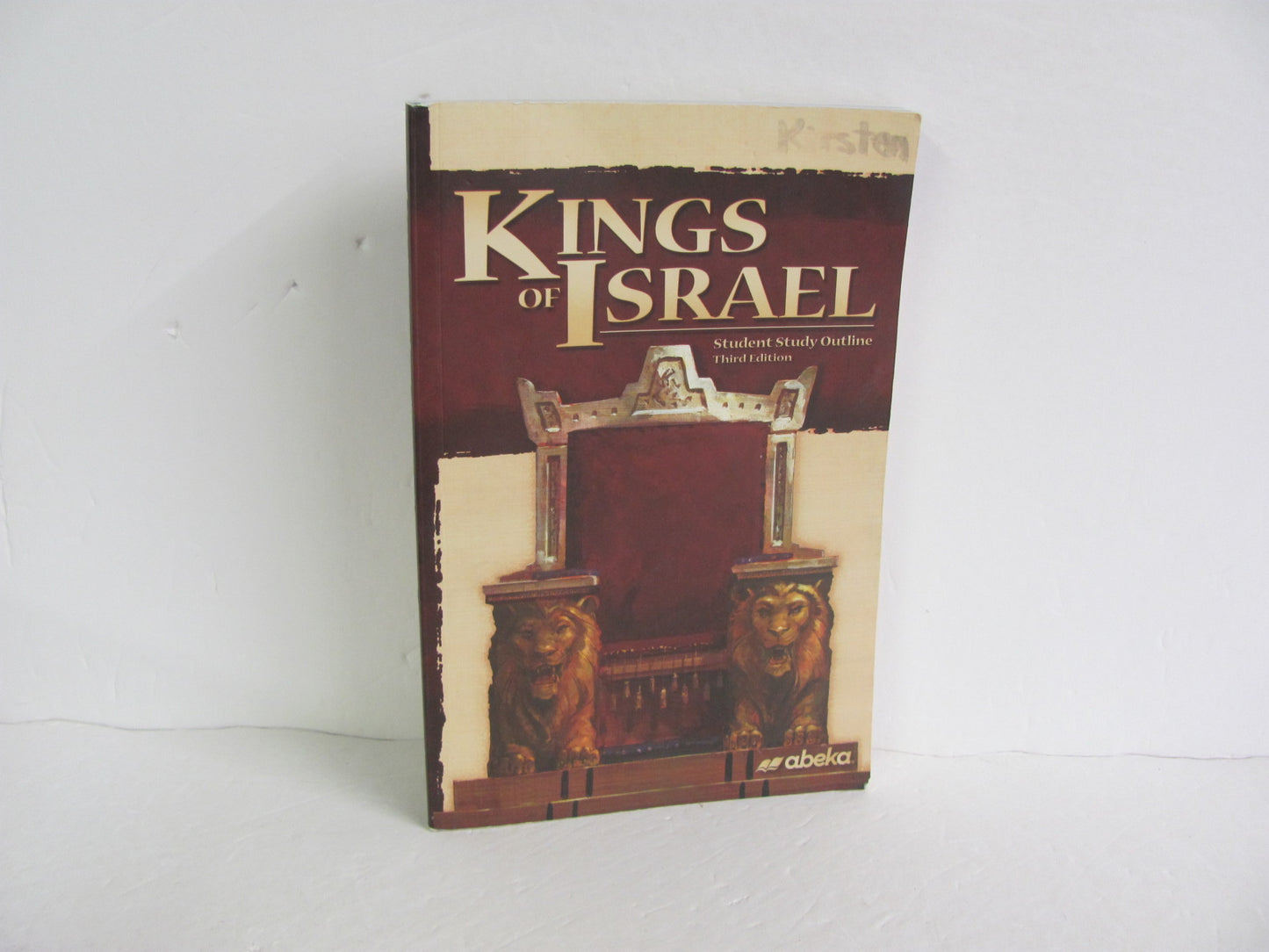 Kings of Israel Abeka Student Book Pre-Owned 9th Grade Bible Textbooks