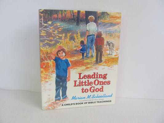 Leading Little Ones to God Eerdmans Pre-Owned Schoolland Elementary Bible Books