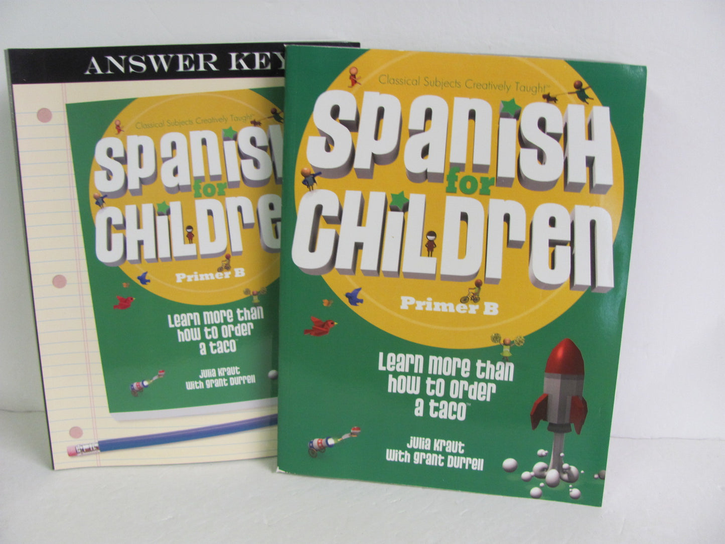 Spanish For Children Classical Academic Set Pre-Owned Elementary Spanish Books