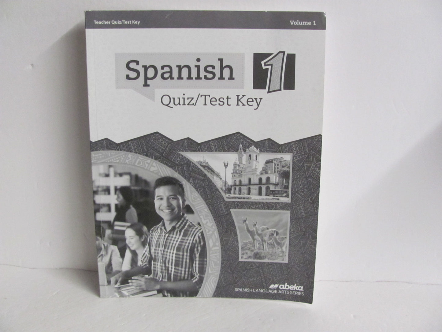 Spanish 1 Volume 1 Abeka Quiz/Test Key Pre-Owned High School Spanish Books