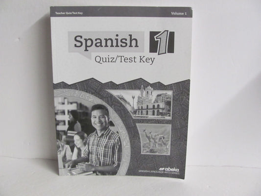 Spanish 1 Volume 1 Abeka Quiz/Test Key  Pre-Owned High School Spanish Books