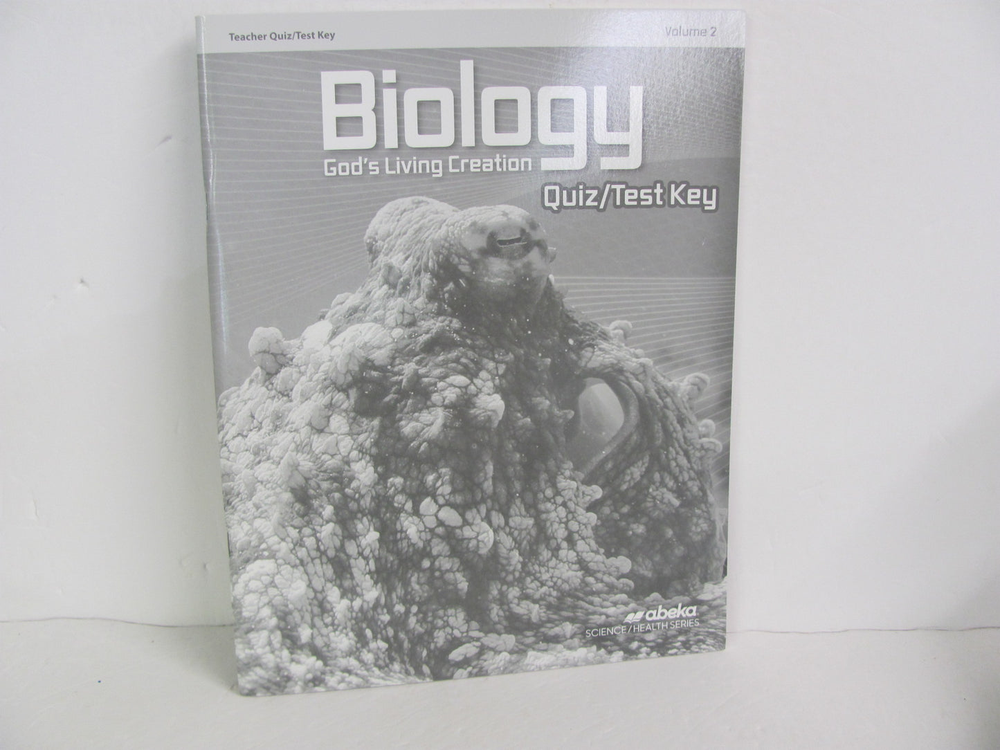 Biology Vol 2 Abeka Quiz/Test Key Pre-Owned 10th Grade Science Textbooks