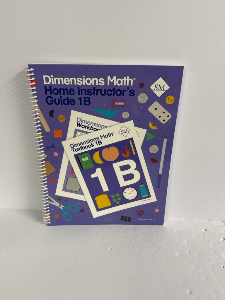 Dimensions Math 1B Singapore Home Instructor's Guide Mathematics Textbooks