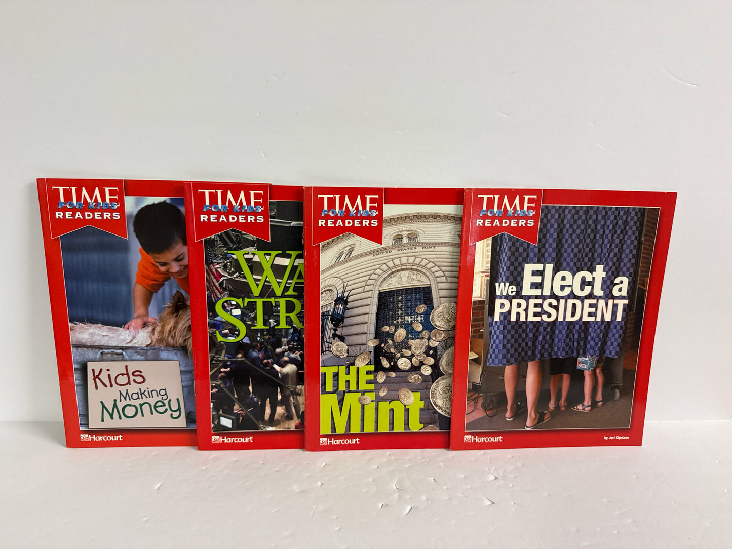 Time for Kids Readers Harcourt Set Pre-Owned Elementary Reading Textbooks