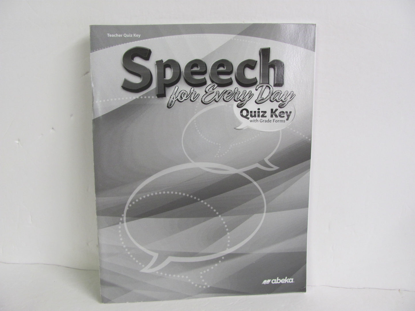Speech for Every Day Abeka Quiz Key Pre-Owned High School Electives (Books)