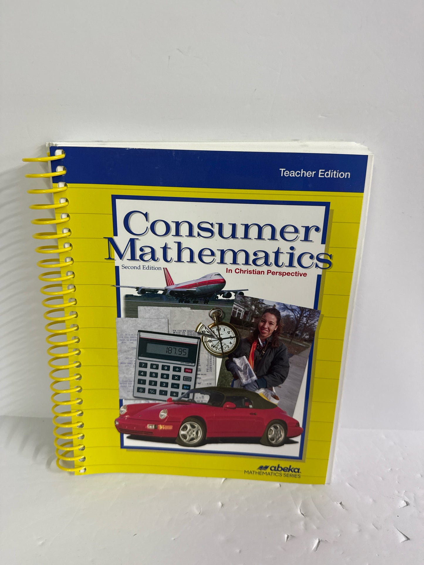 Consumer Math Abeka Teacher Edition Pre-Owned High School Mathematics Textbooks