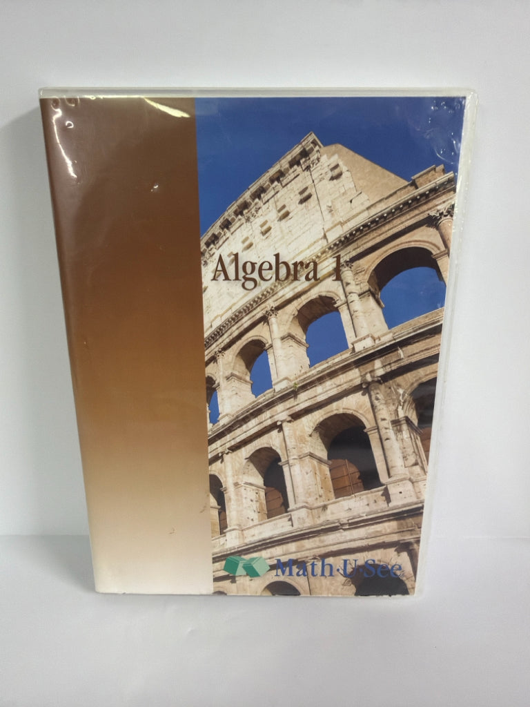Algebra 1 Math U See DVD Pre-Owned 9th Grade Mathematics Textbooks