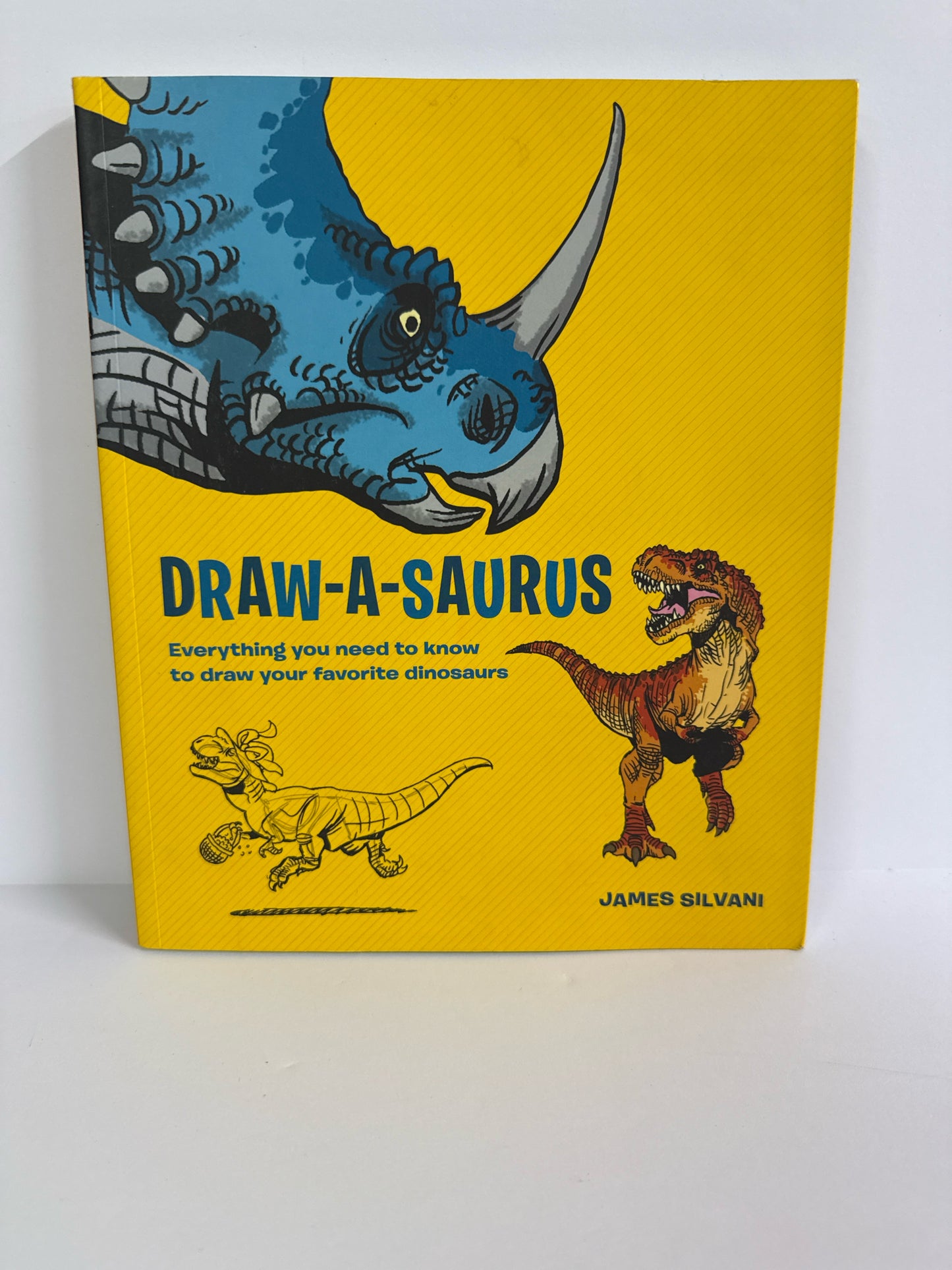 Draw-A-Saurus Watson Guptill Pre-Owned James Silvani Elementary Art Books
