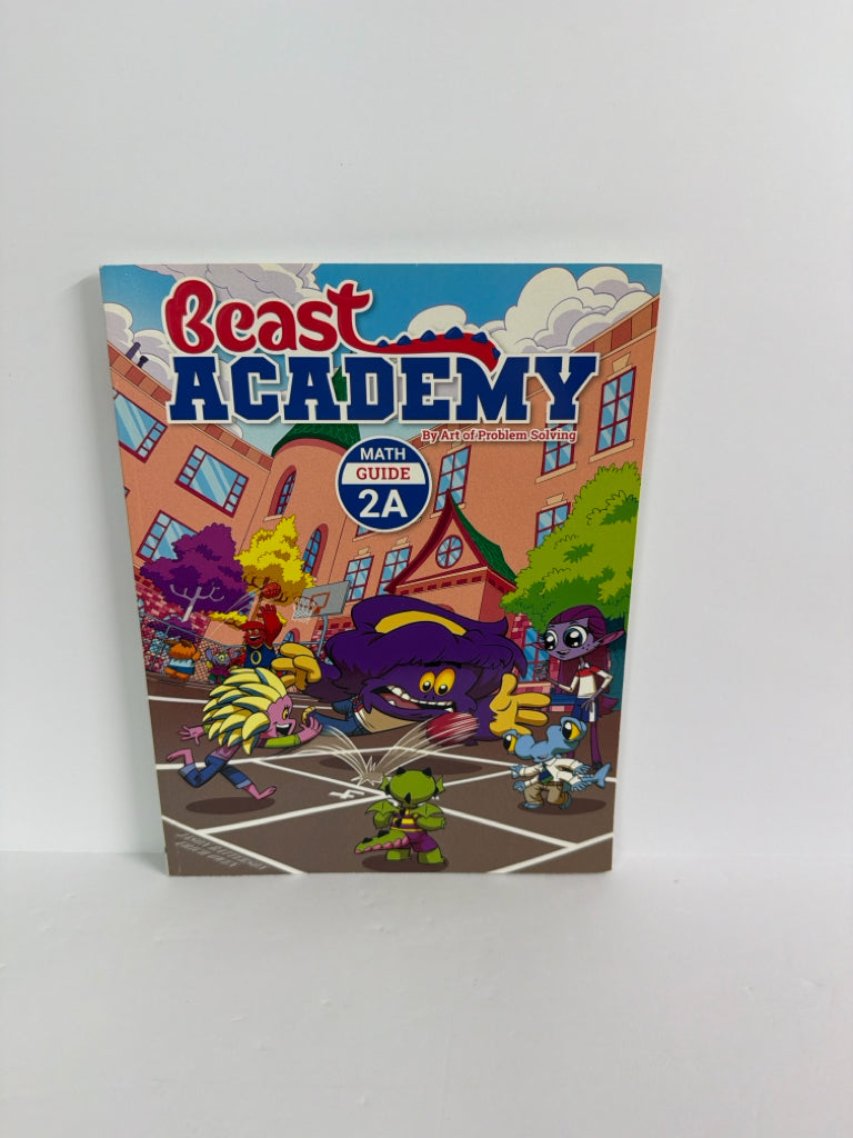 Math Guide 2A Beast Academy Guide Pre-Owned 2nd Grade Mathematics Textbooks