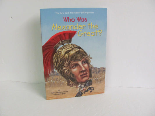 Who Was Alexander the Great? Whohq Pre-Owned Waterfield Biography Books