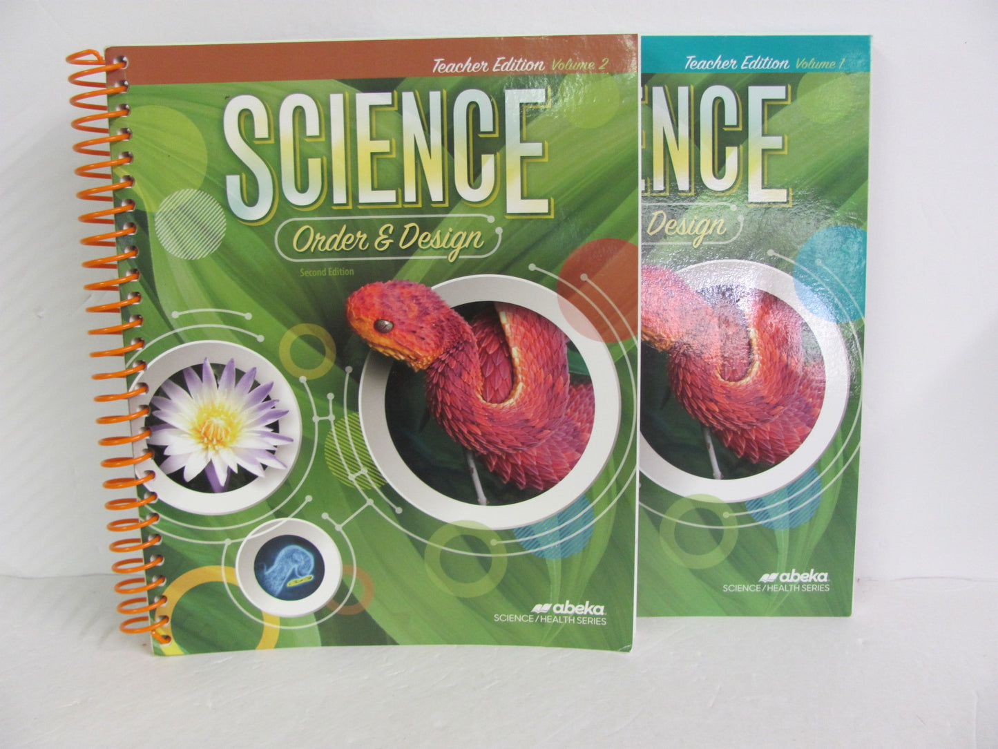 Order & Design Abeka Teacher Edition Pre-Owned 7th Grade Science Textbooks