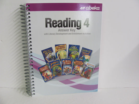 Reading 4 Abeka Answer Key  Pre-Owned 4th Grade Reading Textbooks