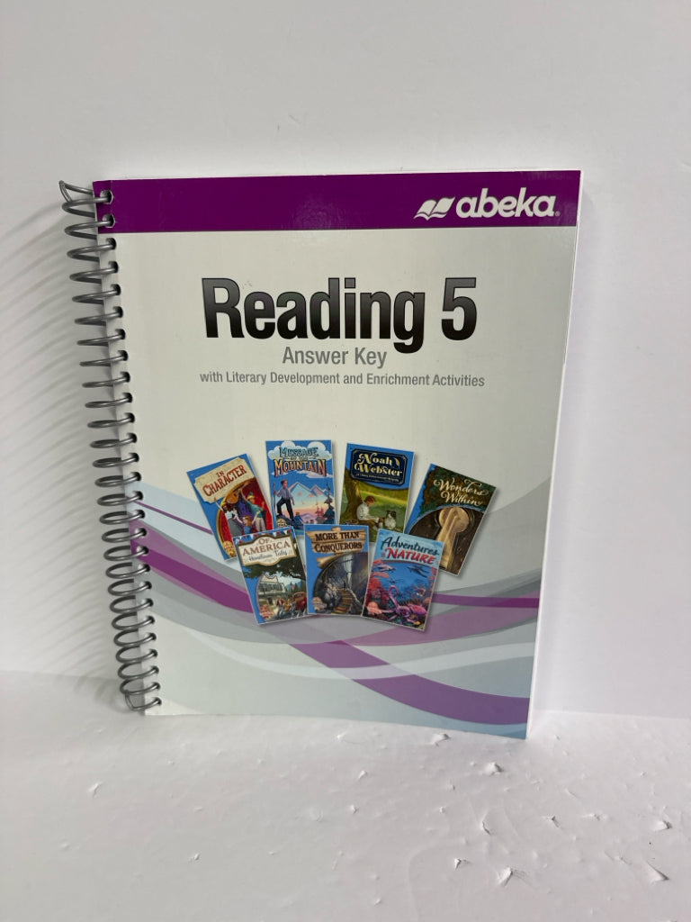Reading 5 Abeka Answer Key Pre-Owned 5th Grade Reading Textbooks