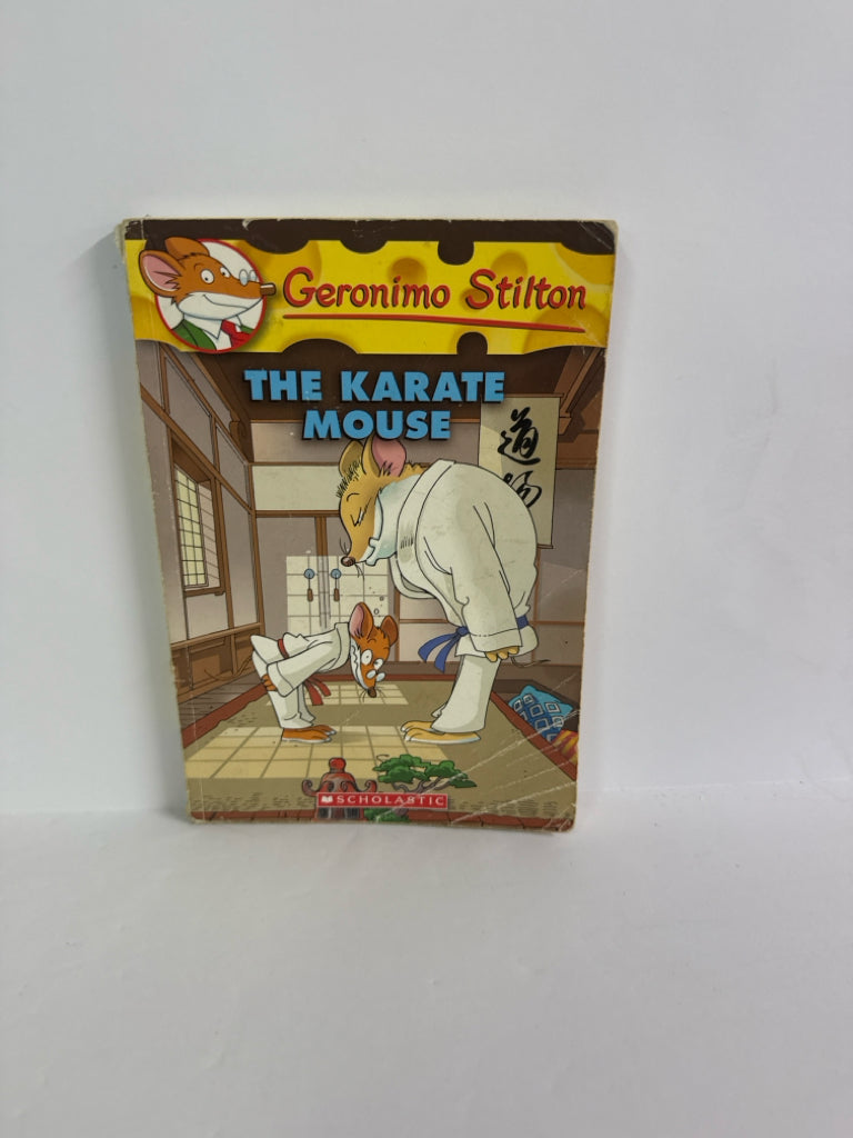 The Karate Mouse Geronimo Stilton Scholastic Juvenile Books