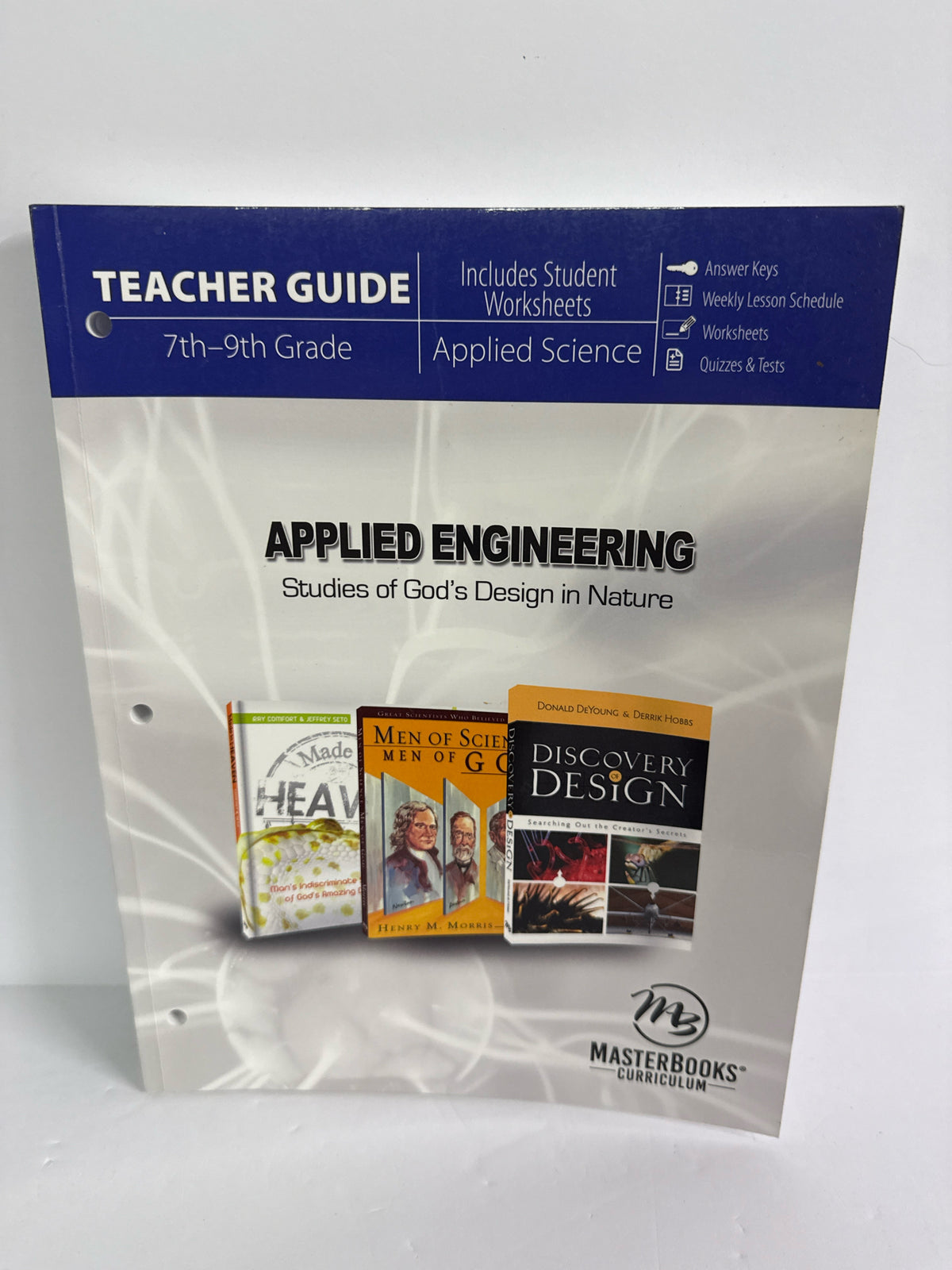 Applied Engineering MasterBooks Teacher Guide Pre-Owned Science Textbooks
