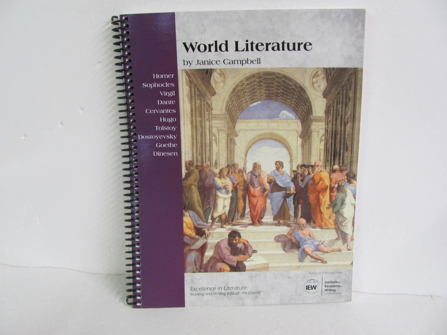 World Literature IEW Student Book Pre-Owned Campbell Reading Textbooks